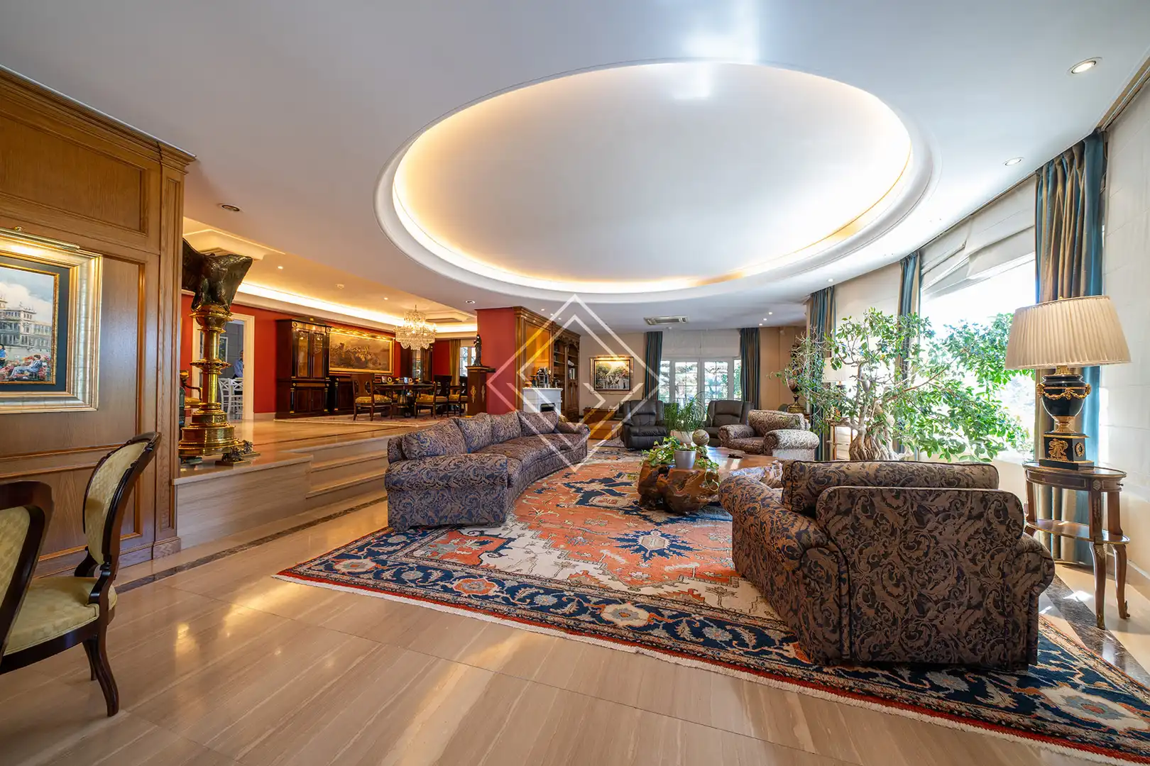 Sala de estar de Casa o chalet en venta en Algete con Aire acondicionado, Terraza y Trastero