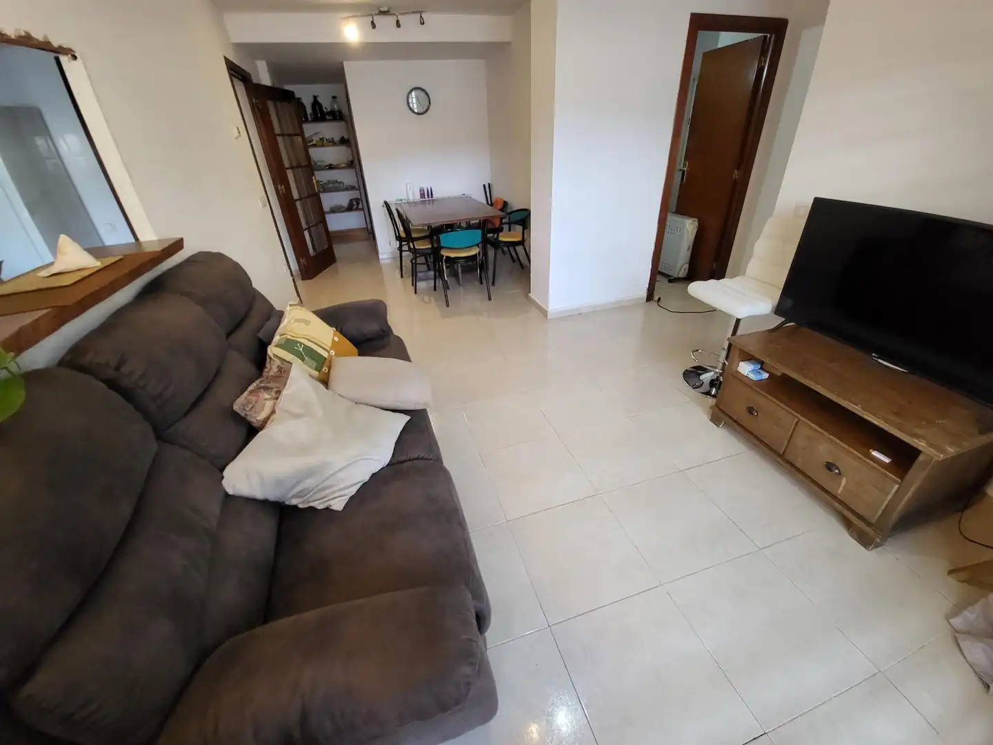 Living room of Ground floor for sale in Santa Coloma de Farners  with Air Conditioner, Heating and Terrace