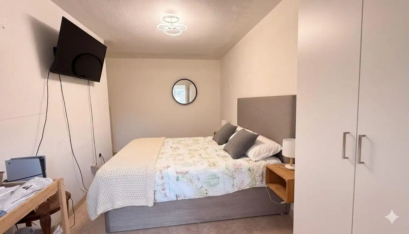 Bedroom of Duplexes for sale in Murcia  with Air Conditioner and Balcony