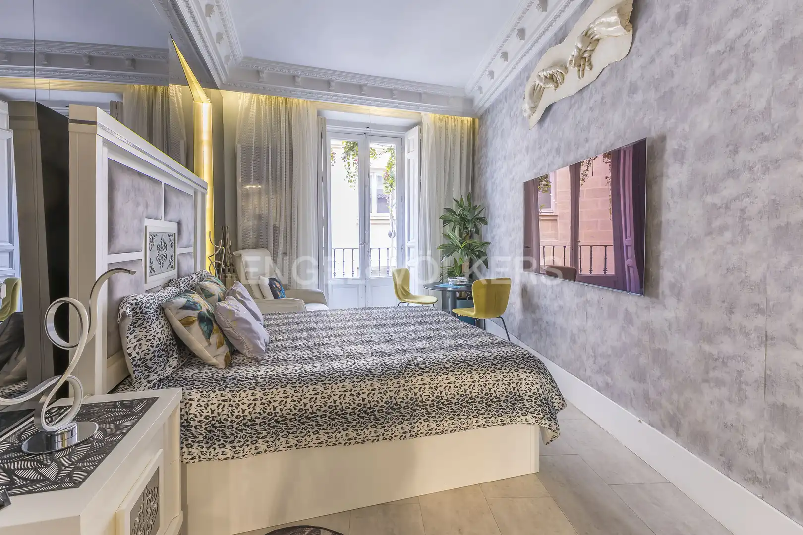 Habitación de Piso de alquiler en Madrid con Aire acondicionado, Calefacción y Parquet