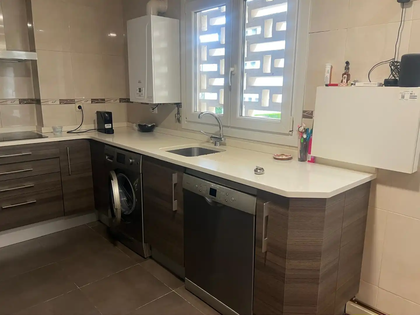 Cocina de Piso en venta en Zaragoza con Aire acondicionado, Calefacción y Parquet