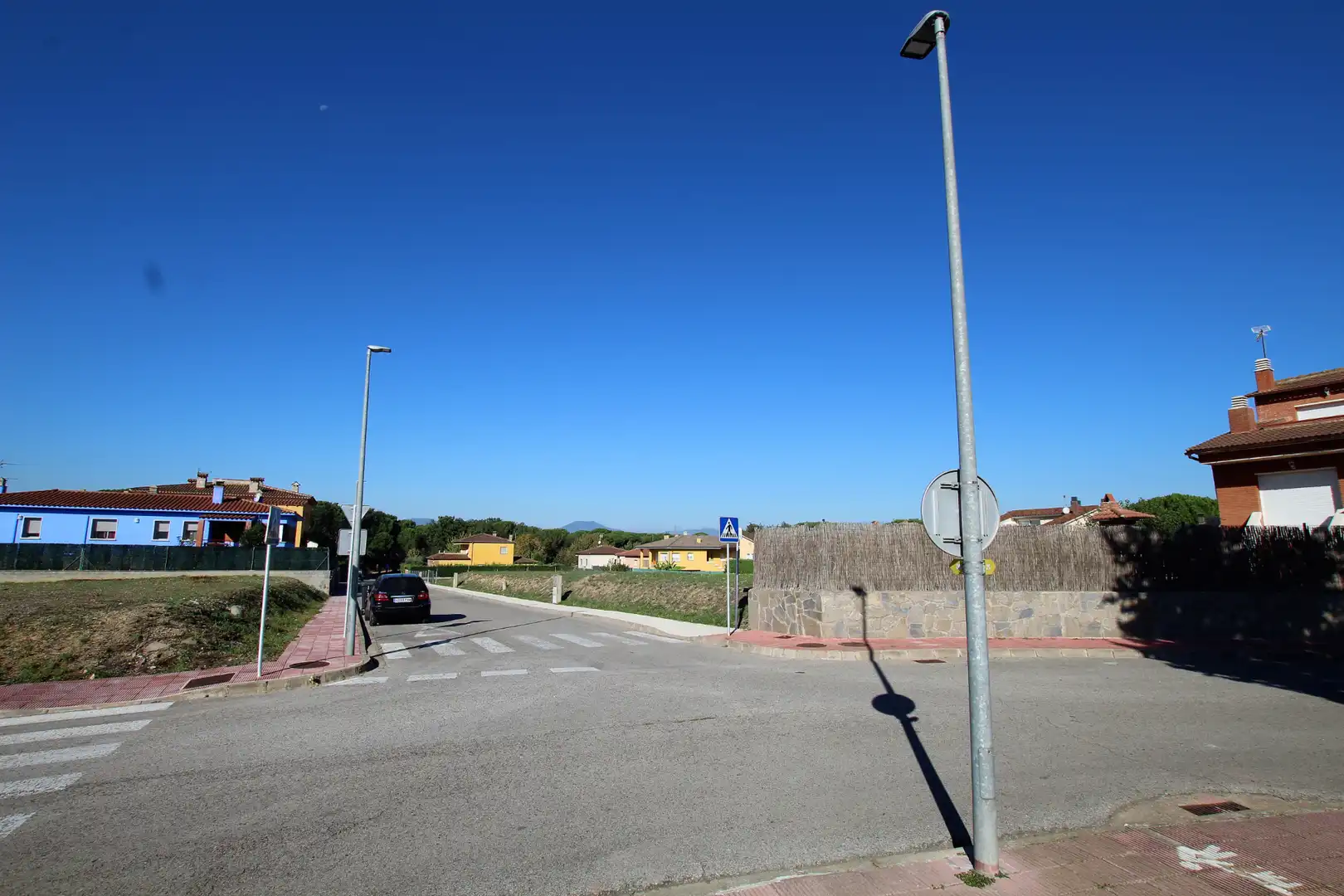 Vista exterior de Residencial en venda en Riudellots de la Selva
