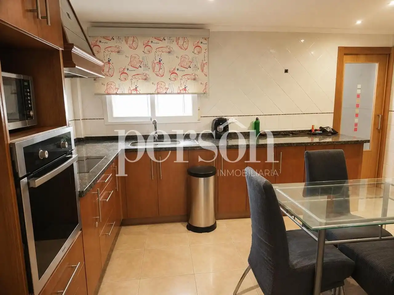 Kitchen of Flat for sale in Sueca  with Air Conditioner and Furnished