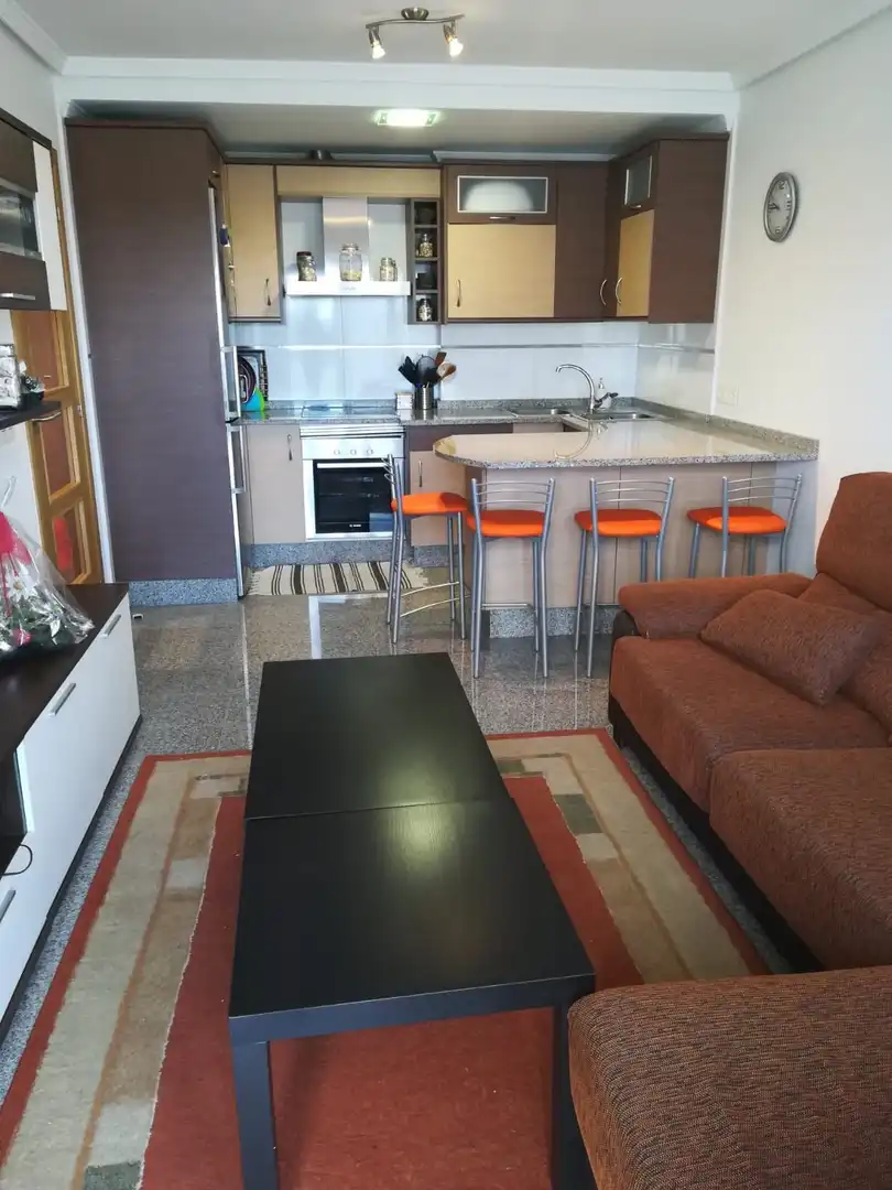 Küche von Wohnungen zum Verkauf in Barreiros mit Heizung, Terrasse und Abstellraum