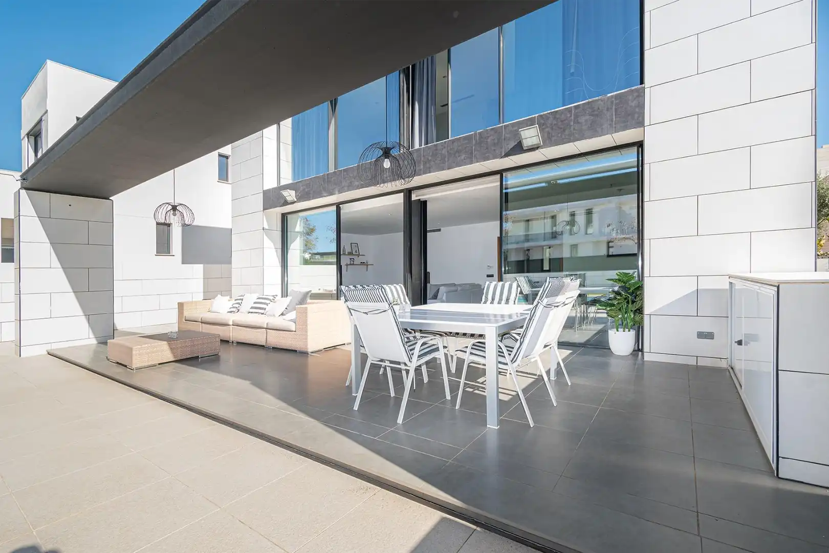 Terrassa de Casa o xalet en venda en  Palma de Mallorca amb Aire condicionat, Calefacció i Jardí privat