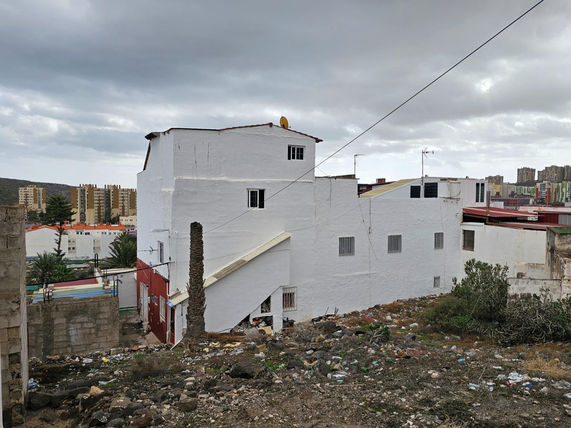 Vista exterior de Dúplex en venta en Telde con Terraza