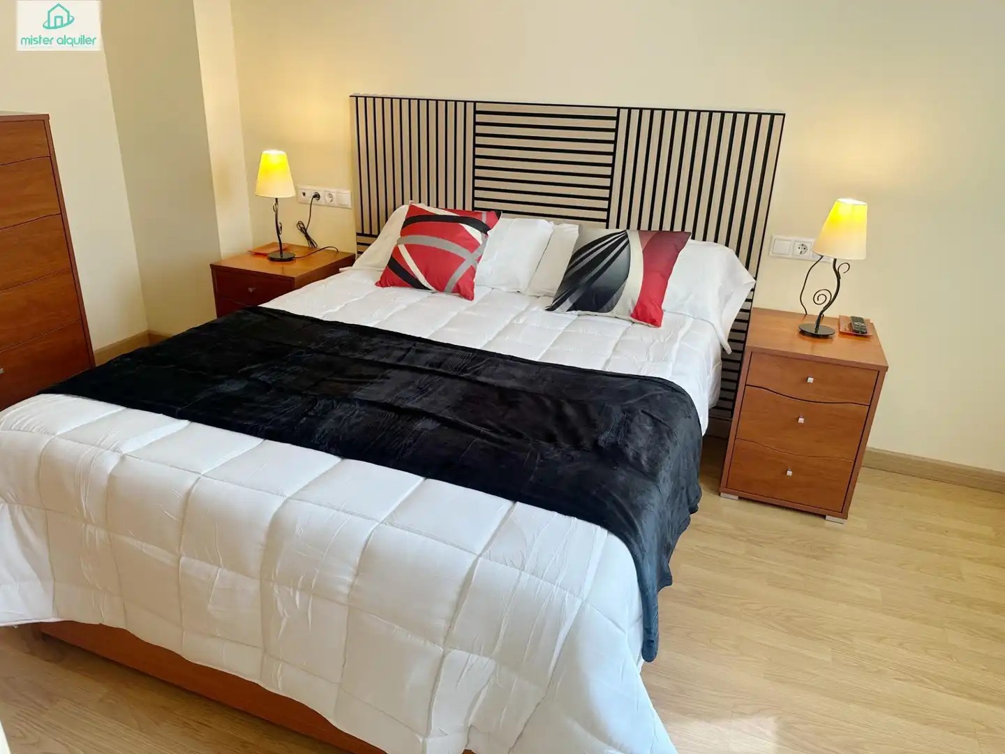 Bedroom of Apartments for rent in El Campello  with Air Conditioner, Heating and Private garden