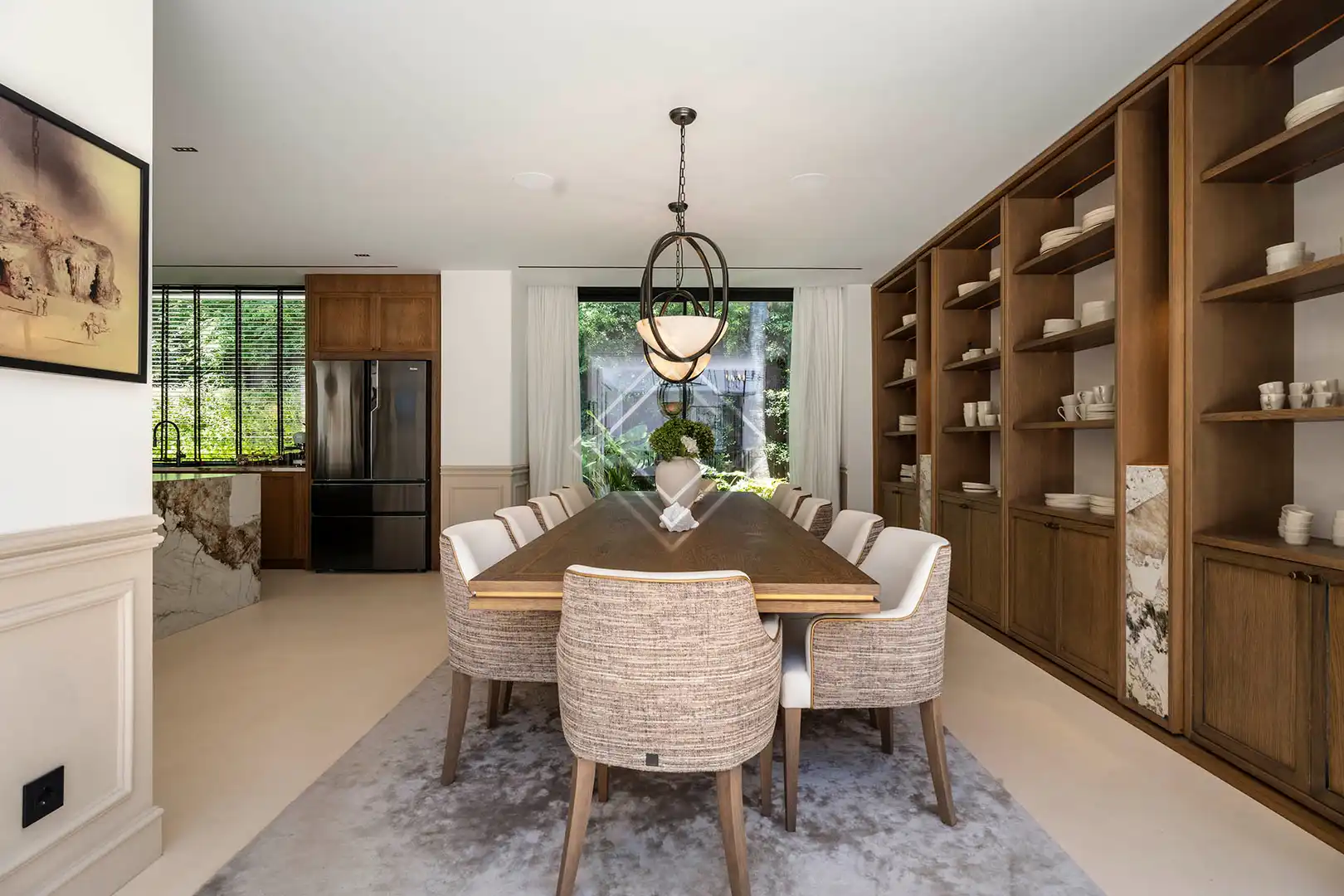 Comedor de Casa o chalet en venta en Marbella con Aire acondicionado, Jardín privado y Terraza