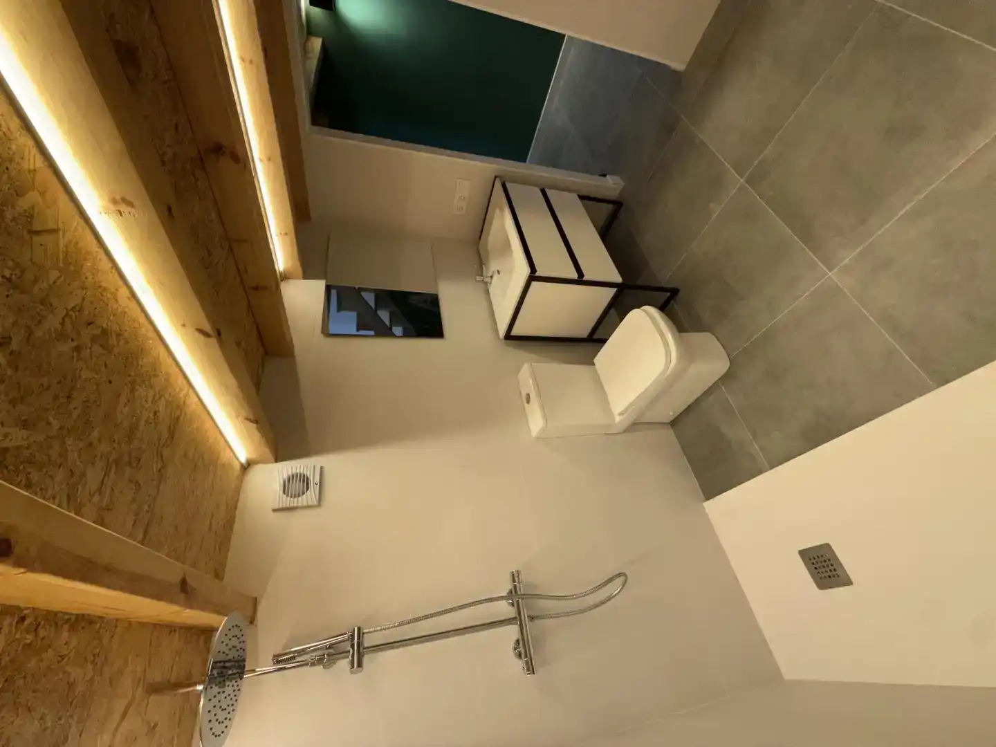 Badezimmer von Wohnung zur Miete in Igualada mit Klimaanlage