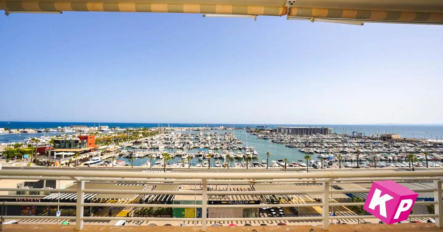 Terrasse von Wohnung zum Verkauf in Santa Pola mit Klimaanlage, Heizung und Terrasse