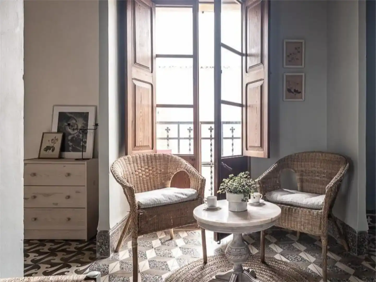 Terraza de Piso para compartir en Sa Pobla con Aire acondicionado, Jardín privado y Trastero