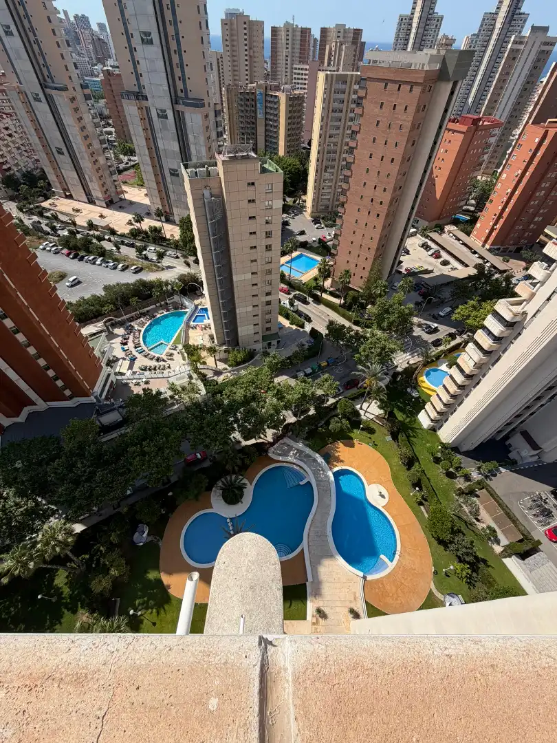 Schwimmbecken von Wohnungen zur Miete in Benidorm mit Klimaanlage, Möbliert und Ofen