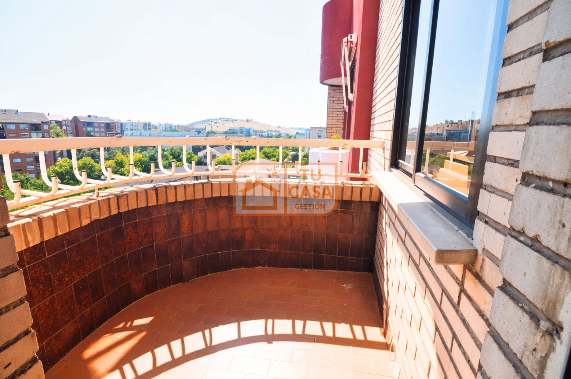 Terrassa de Pis de lloguer en Cáceres Capital amb Calefacció, Terrassa i Moblat