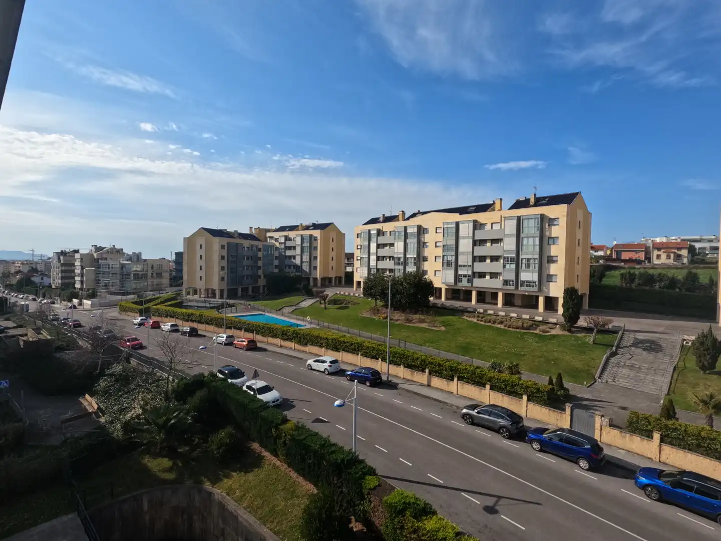 Außenansicht von Wohnung zur Miete in Santander mit Heizung, Möbliert und Ofen