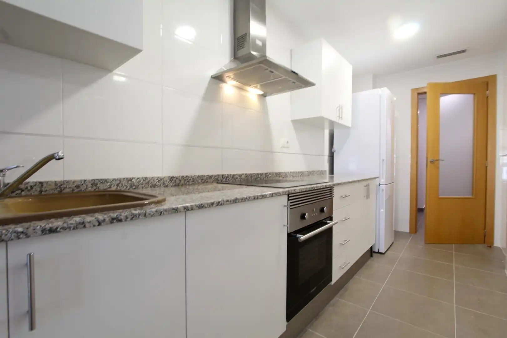 Kitchen of Flat for rent in Moncofa  with Air Conditioner, Heating and Balcony