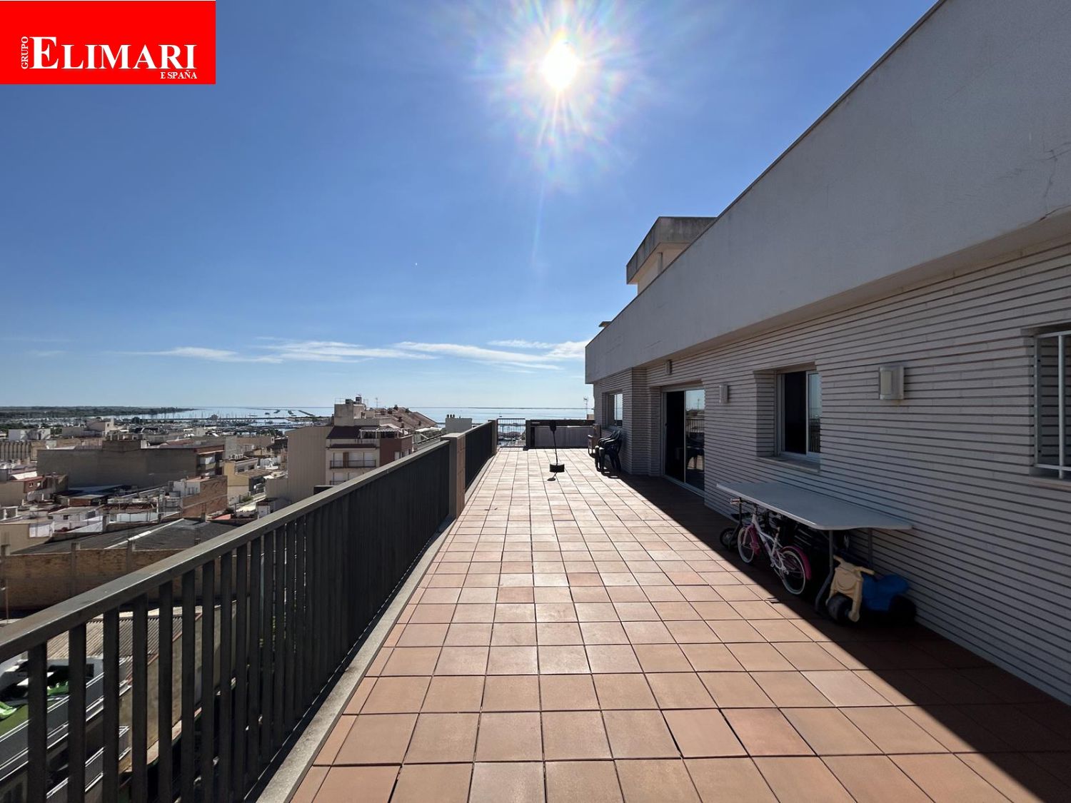 Terrassa de Apartament en venda en La Ràpita amb Aire condicionat, Calefacció i Parquet