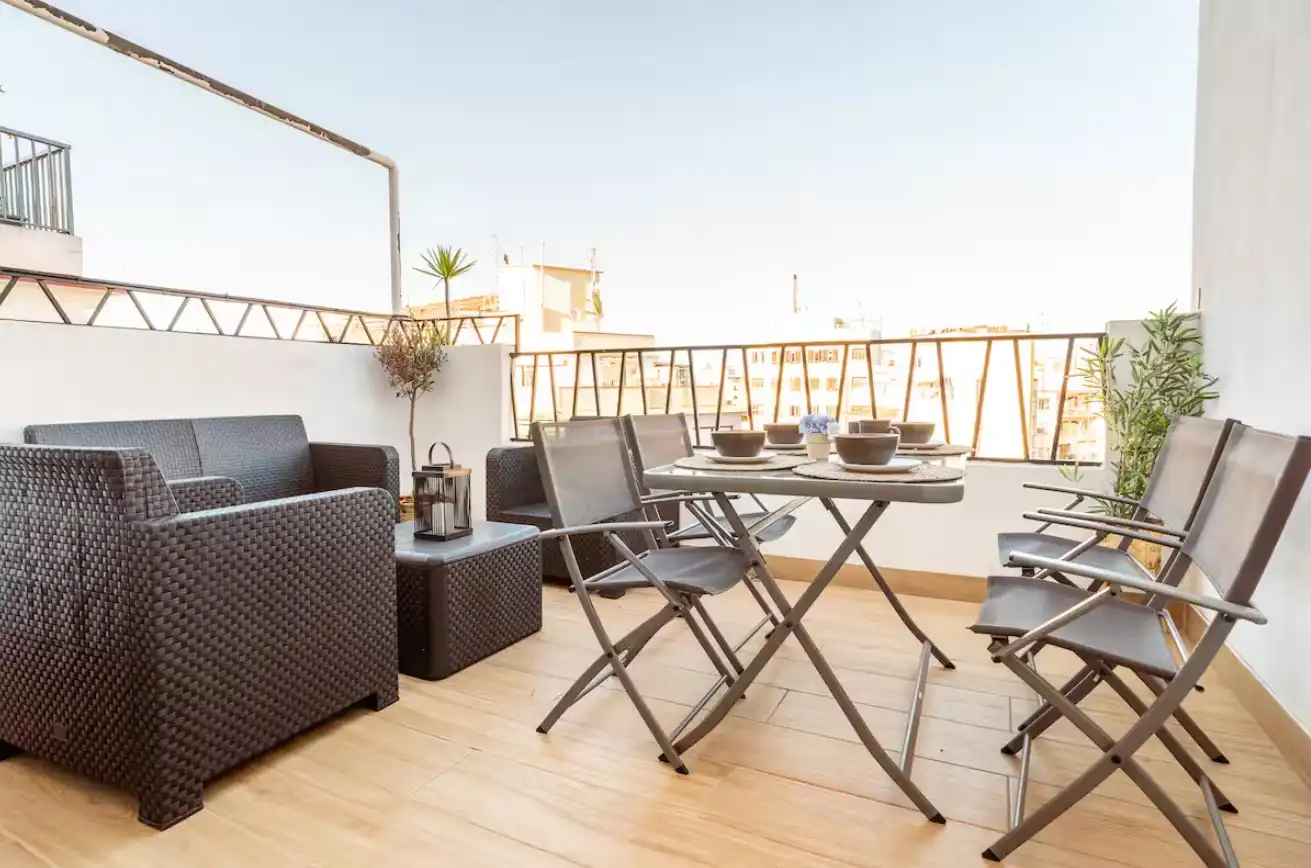 Terrassa de Àtic de lloguer en Tarragona amb Aire condicionat, Calefacció i Parquet