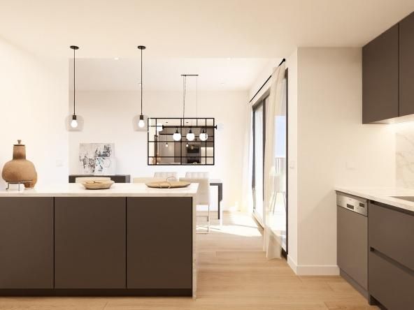 Kitchen of Flat for sale in La Garriga  with Air Conditioner, Heating and Terrace