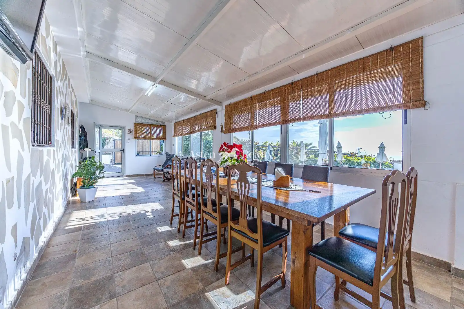Dining room of Houses for sale in Guía de Isora  with Terrace, Storage room and Swimming Pool
