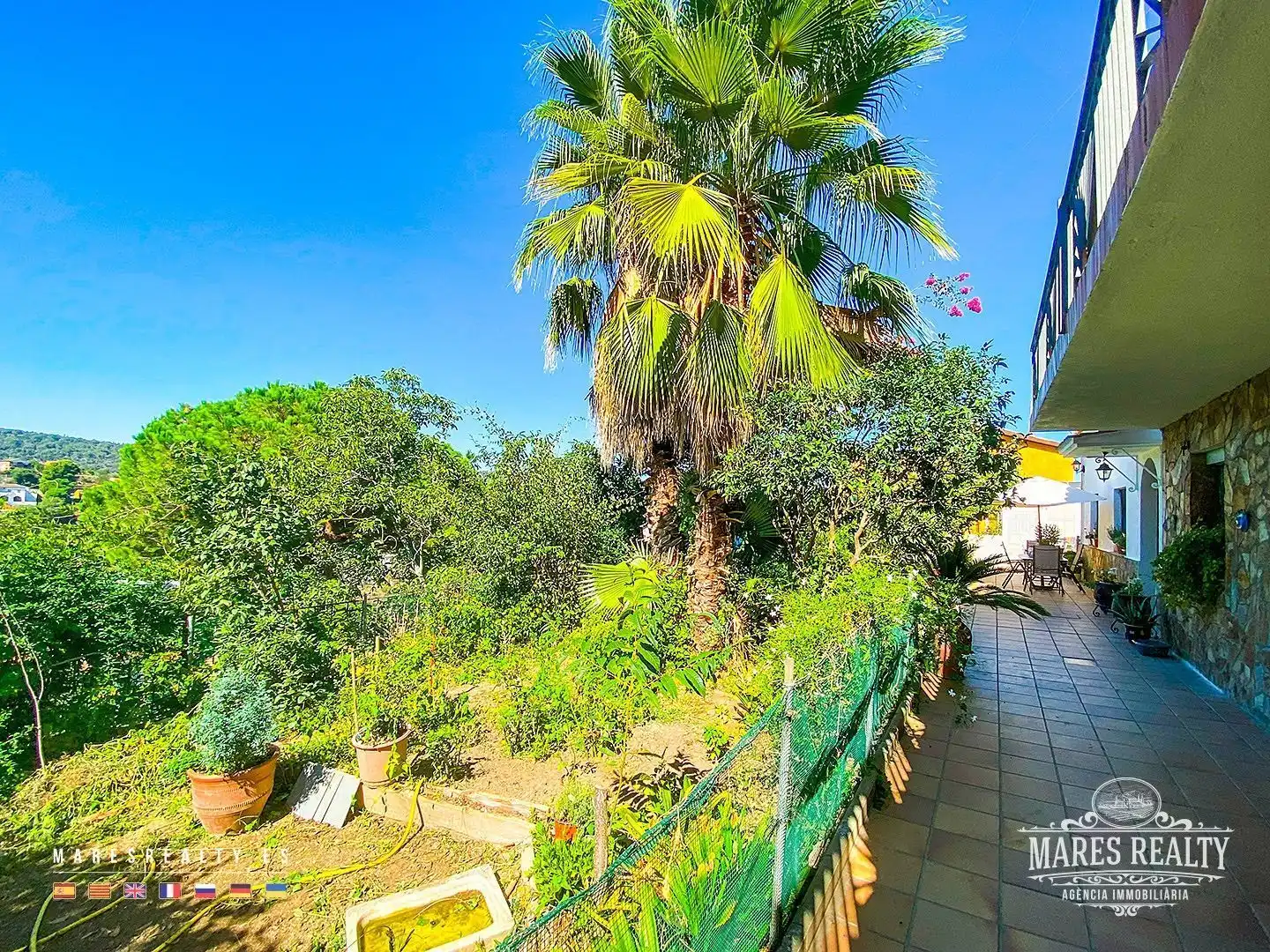 Jardín de Casa o chalet en venta en Argentona con Calefacción, Jardín privado y Trastero
