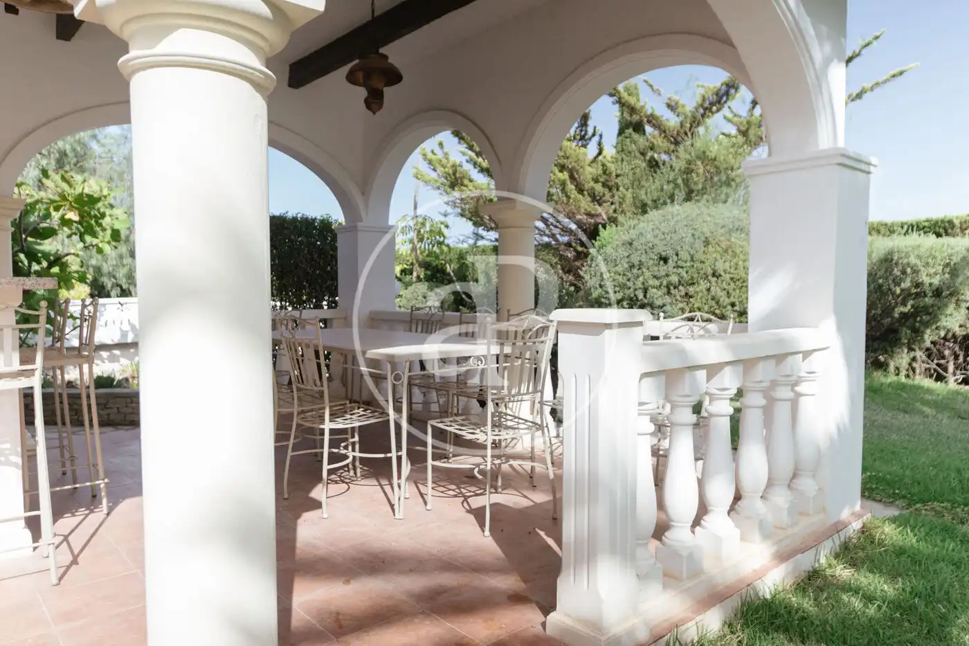 Terraza de Casa o chalet en venta en Calpe / Calp con Aire acondicionado, Calefacción y Jardín privado