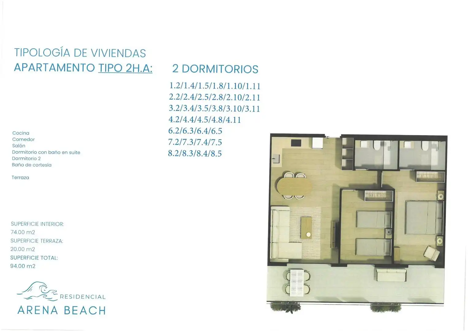 Wohnung zum Verkauf in Moncofa mit Klimaanlage, Heizung und Privatgarten
