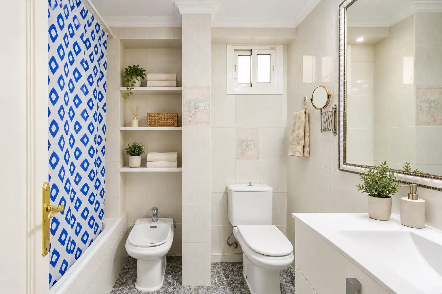 Baño de Apartamento en venta en Estepona con Aire acondicionado, Calefacción y Terraza