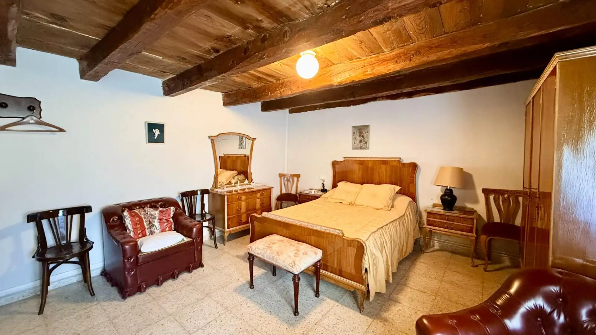 Habitación de Casa o chalet en venta en Fresneda de Cuéllar con Calefacción, Jardín privado y Trastero