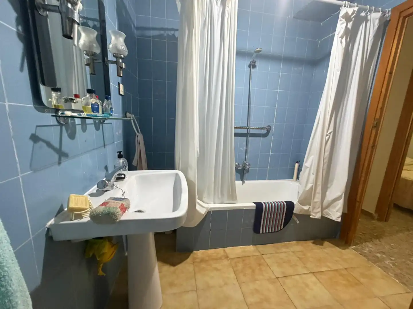 Baño de Finca rústica en venta en Los Villares con Terraza, Trastero y Piscina