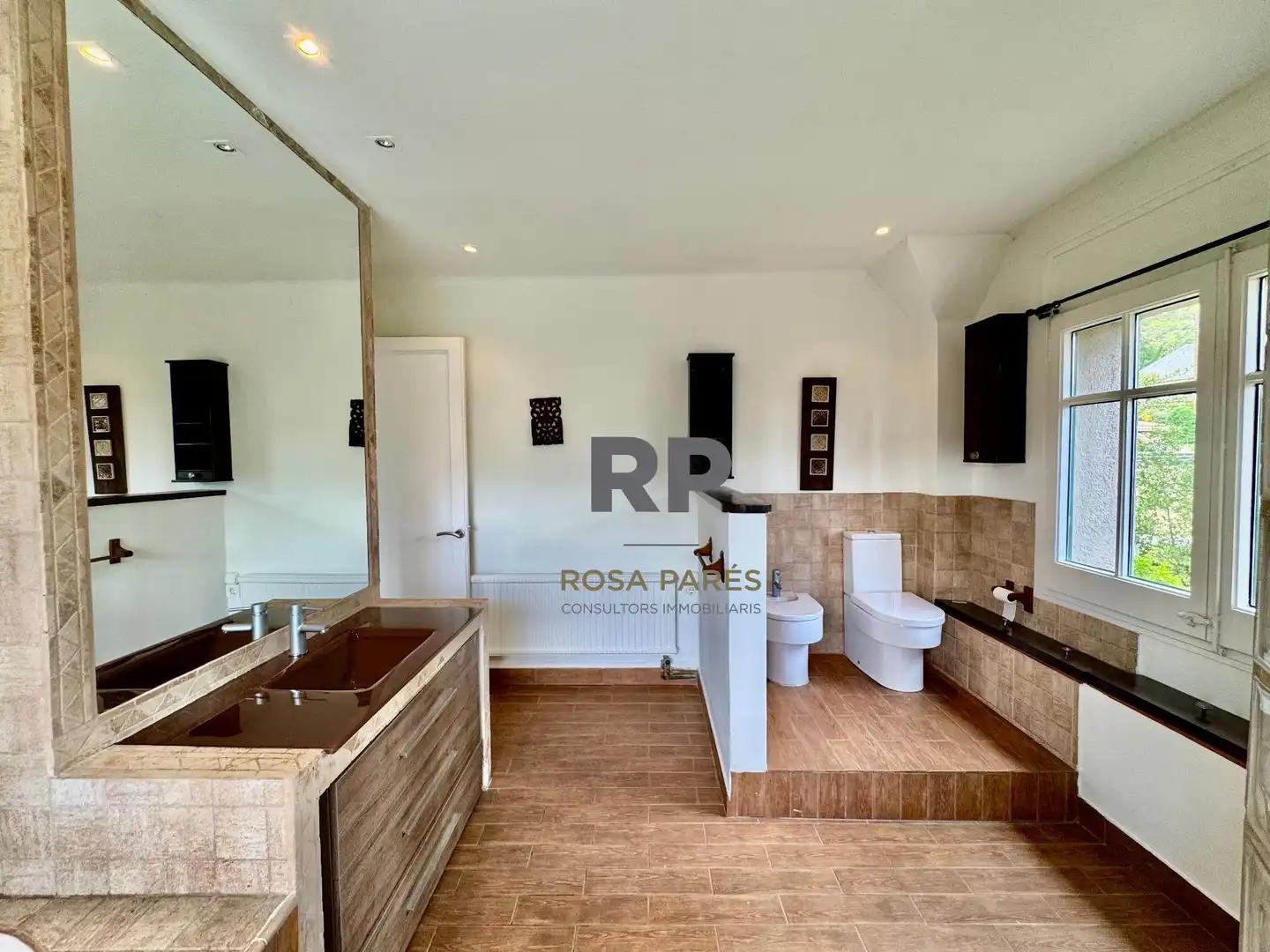 Bathroom of Houses for sale in Sant Martí de Centelles  with Heating, Private garden and Terrace
