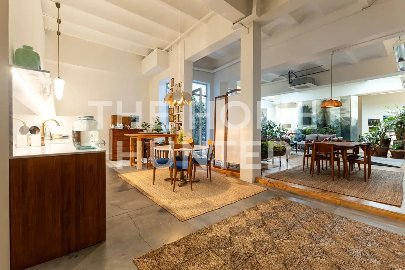 Wohnzimmer von Loft zum Verkauf in Barcelona mit Klimaanlage, Heizung und Möbliert