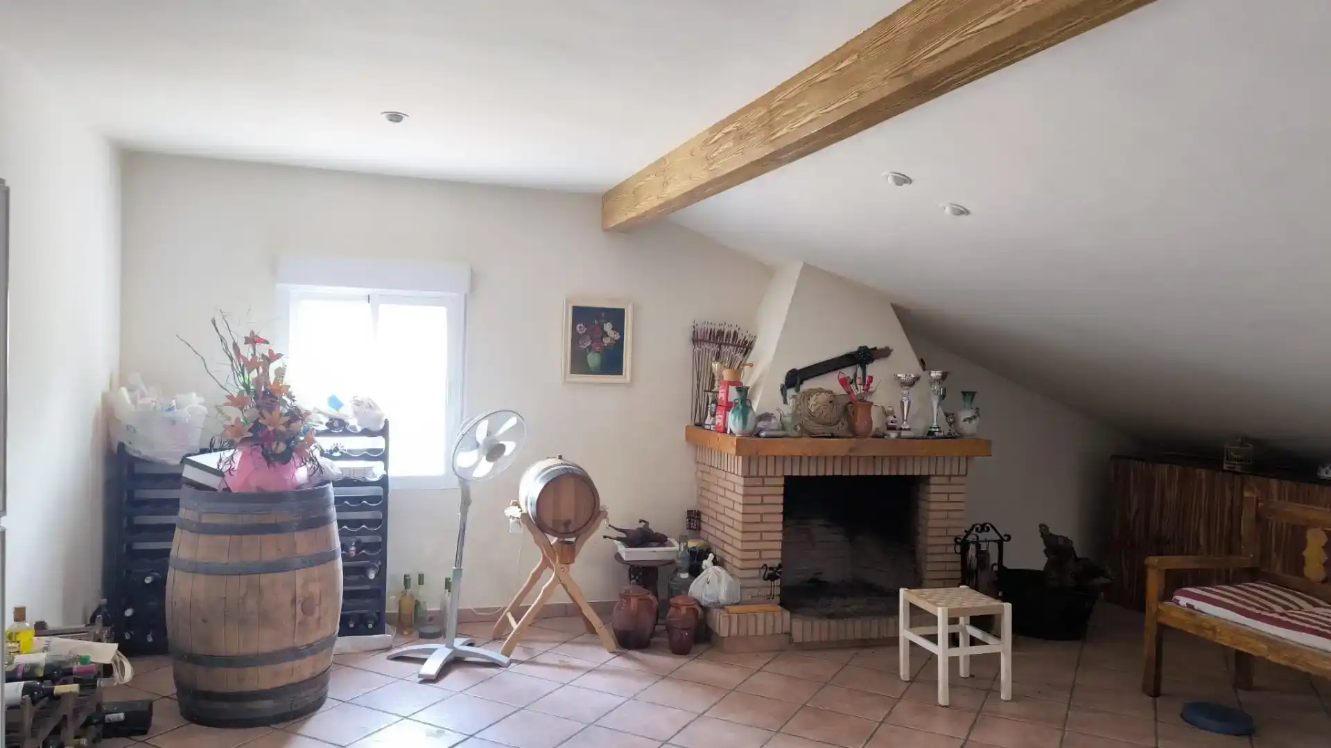 Sala d'estar de Casa o xalet en venda en Pedro Muñoz