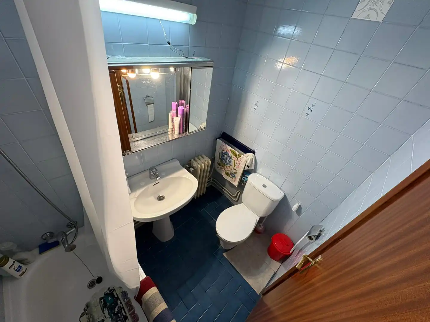 Baño de Finca rústica en venta en San Esteban de Gormaz con Calefacción, Trastero y Amueblado