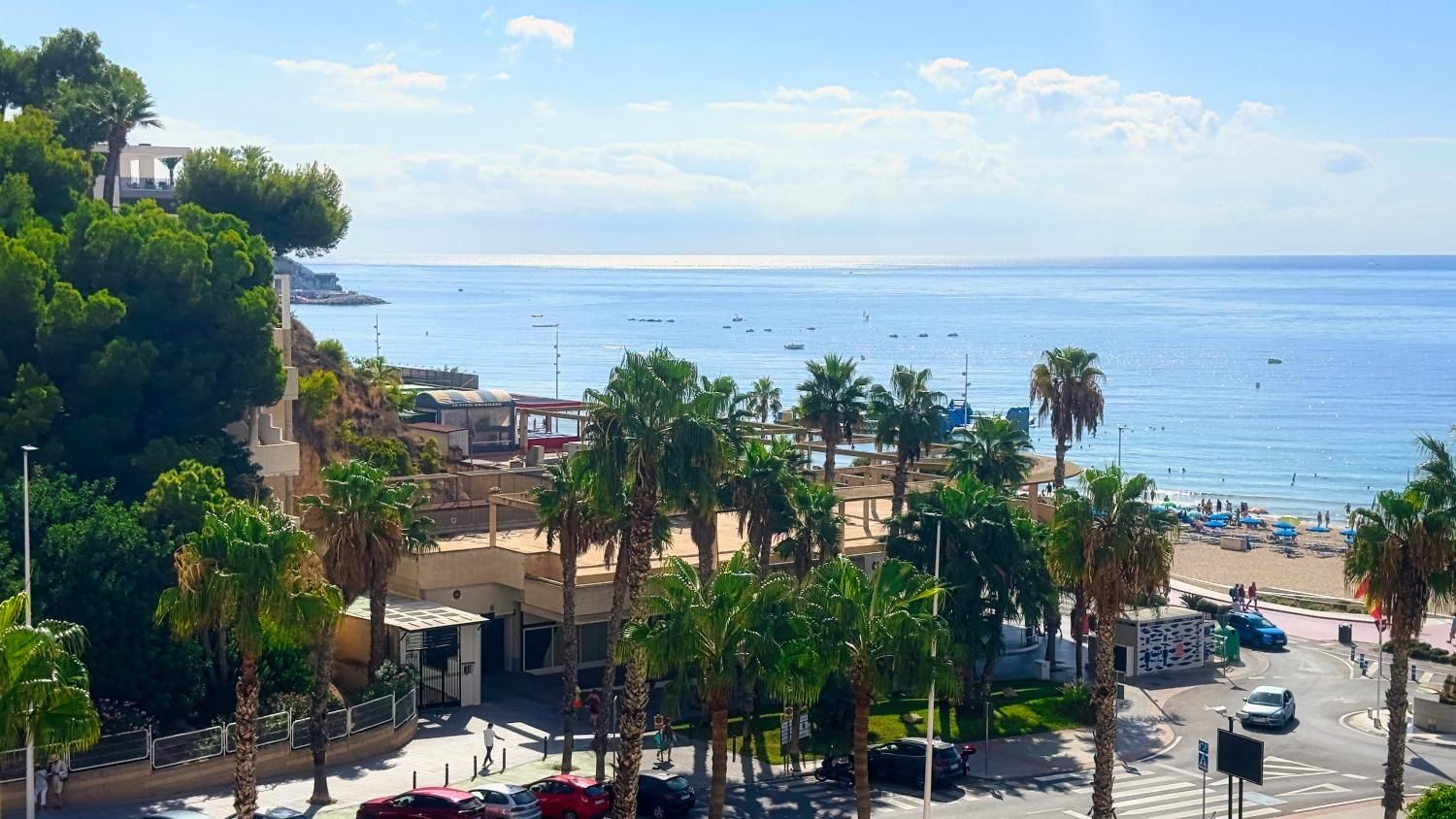 Vista exterior de Piso en venta en Benidorm con Aire acondicionado, Calefacción y Jardín privado