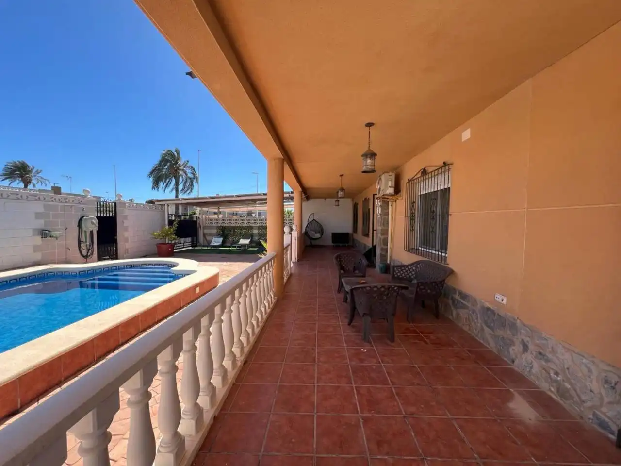 Terraza de Casa o chalet en venta en Elche / Elx con Aire acondicionado, Jardín privado y Terraza
