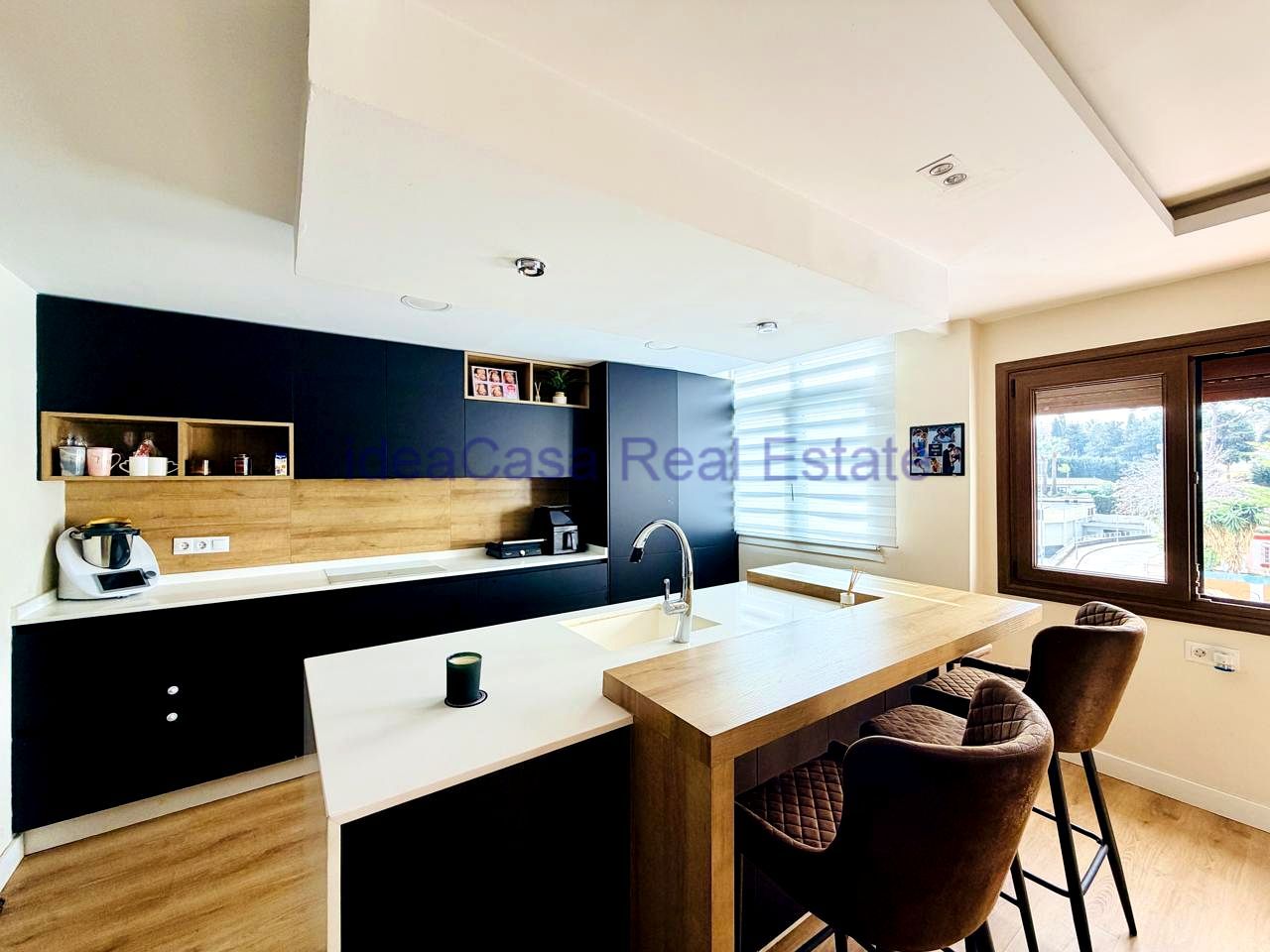 Kitchen of Flat for sale in Málaga Capital  with Air Conditioner, Terrace and Storage room