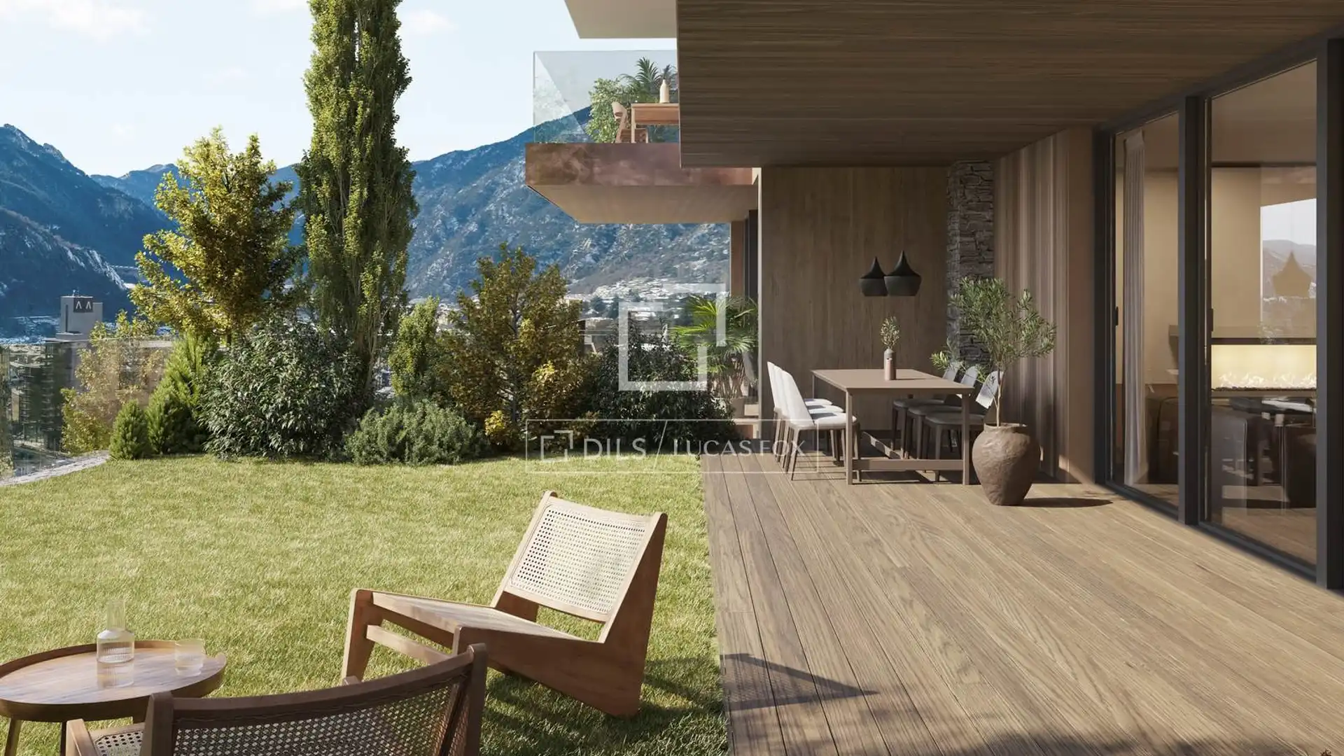 Terrasse von Wohnung zum Verkauf in Escaldes – Engordany mit Heizung und Terrasse