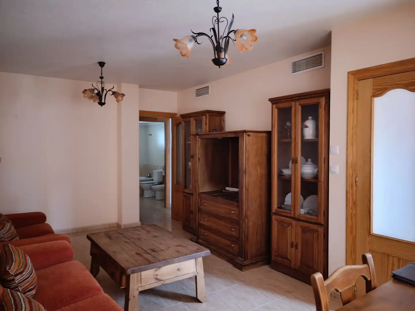 Sala de estar de Casa adosada en venta en Cartagena con Aire acondicionado, Terraza y Trastero