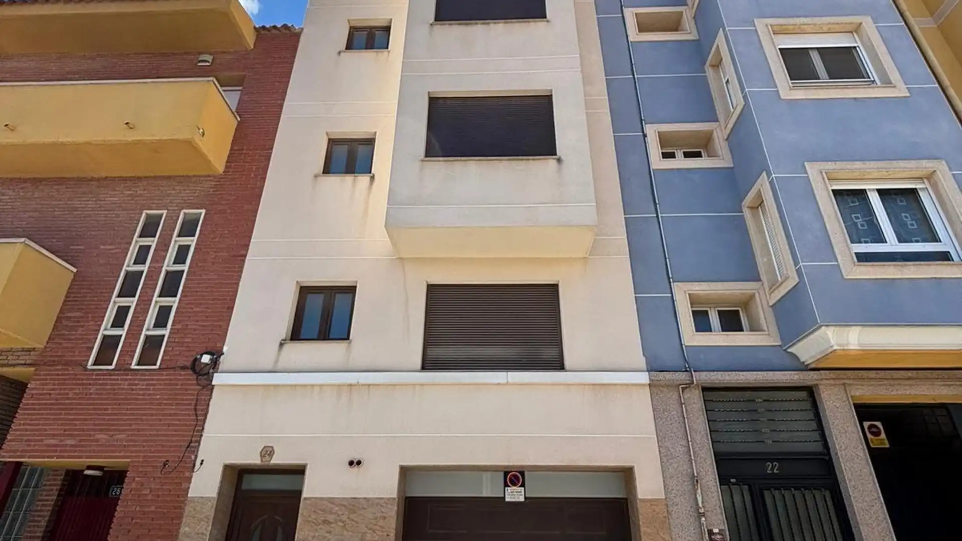 Vista exterior de Piso en venta en Yecla