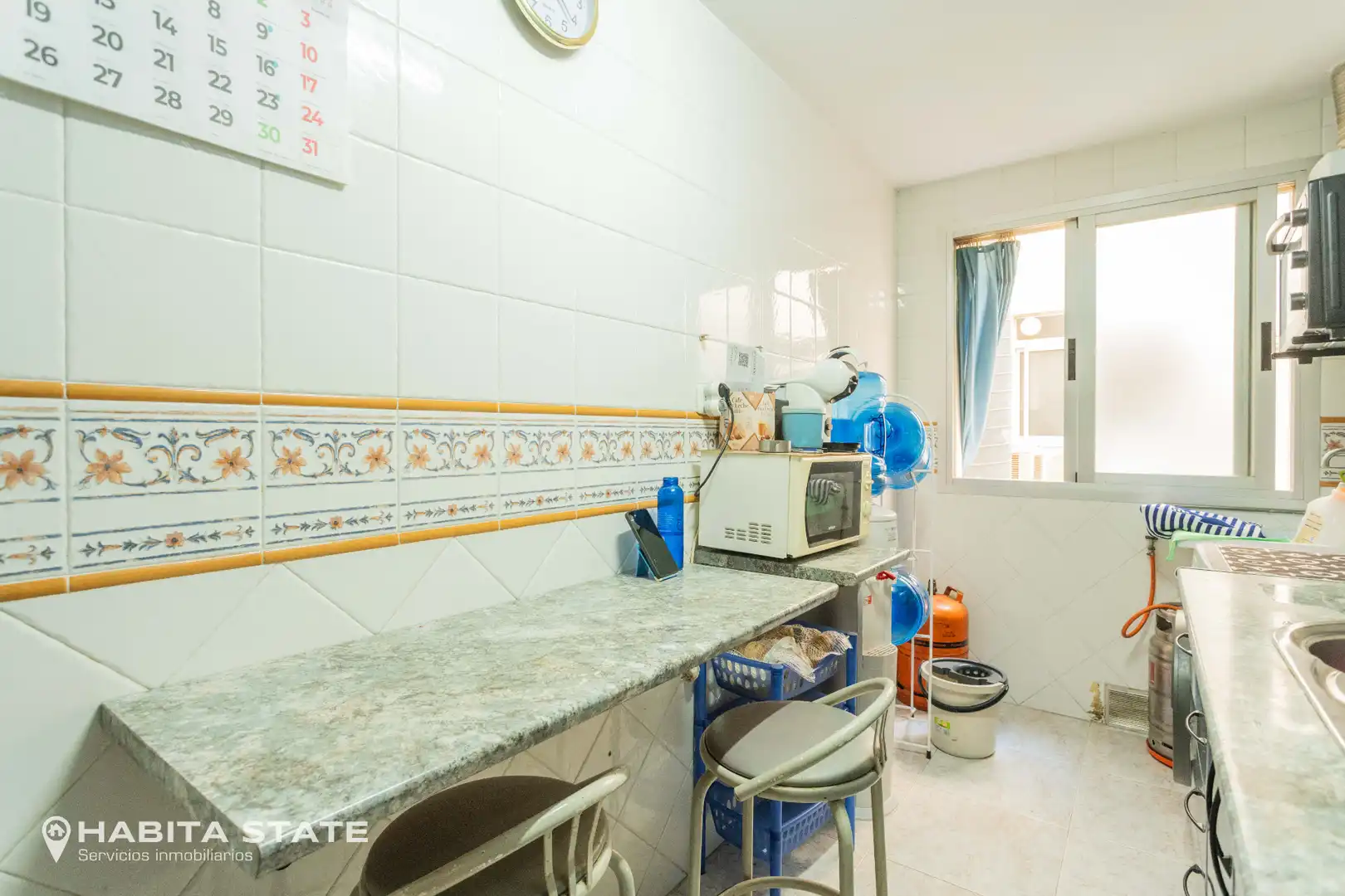 Cocina de Piso en venta en Roquetas de Mar con Aire acondicionado, Trastero y Amueblado