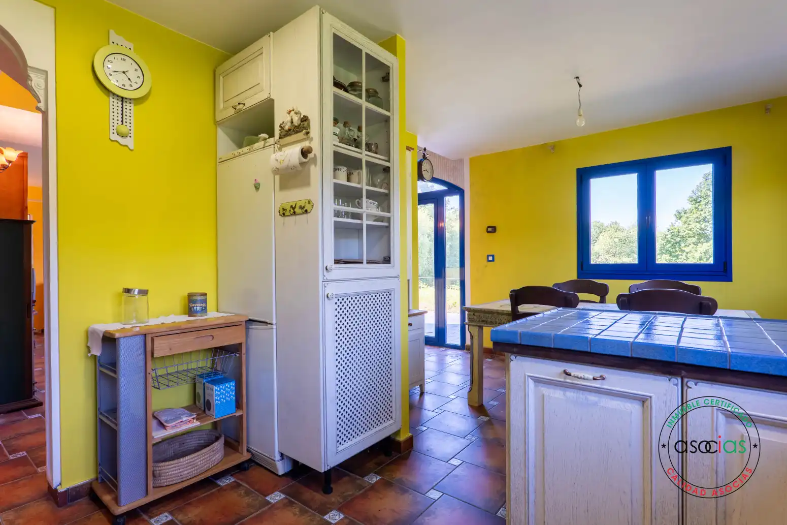Cocina de Casa o chalet en venta en Siero con Terraza