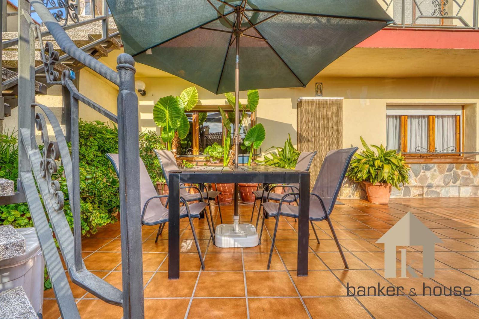 Terrace of Single-family semi-detached for sale in Cerdanyola del Vallès  with Heating, Private garden and Terrace