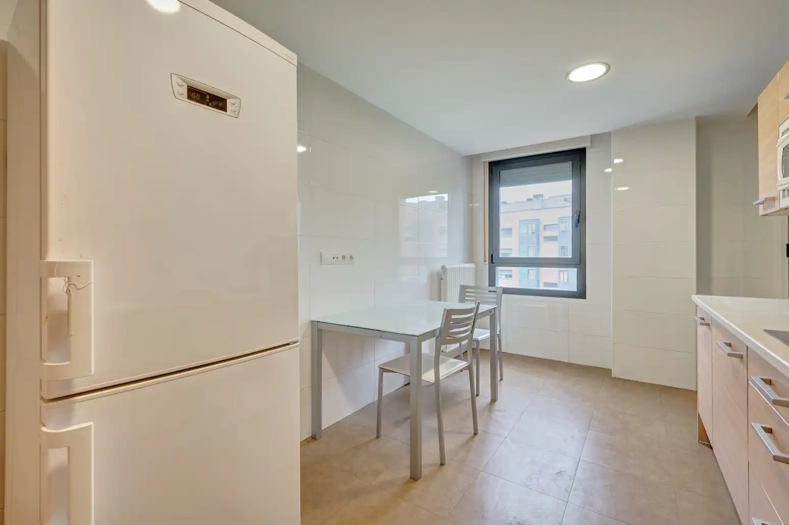 Kitchen of Flat for sale in  Pamplona / Iruña  with Heating, Private garden and Parquet flooring
