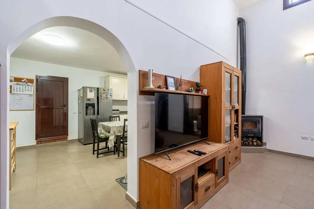 Sala de estar de Casa o chalet en venta en San Bartolomé con Trastero y Amueblado