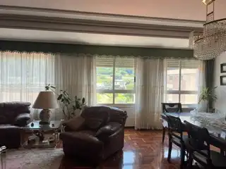 Living room of Flat for sale in Ribadavia  with Heating, Parquet flooring and Terrace