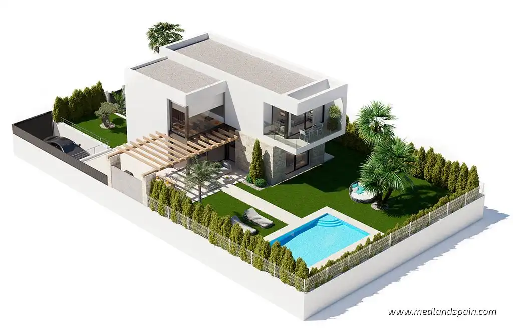 Chalet con piscina en venta en Golf Bahía, imagen 14