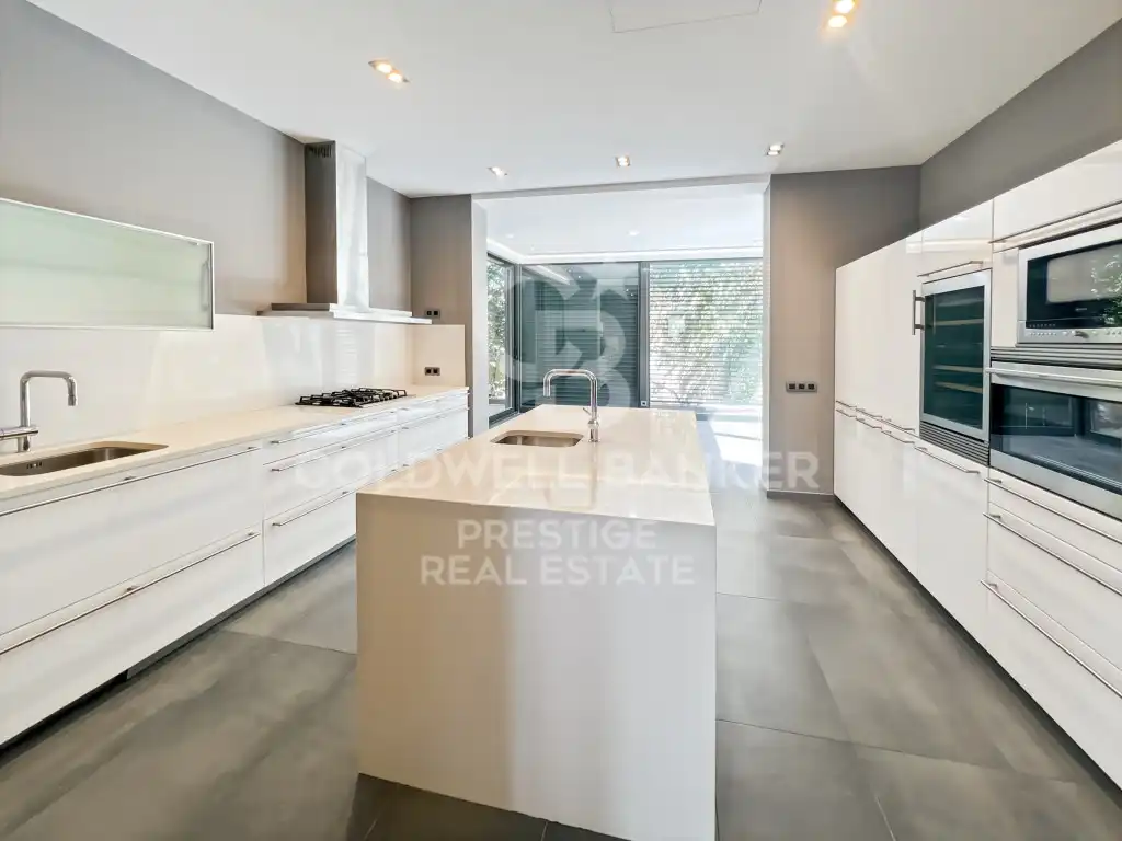 Cocina de Casa o chalet en venta en Barcelona con Terraza y Piscina
