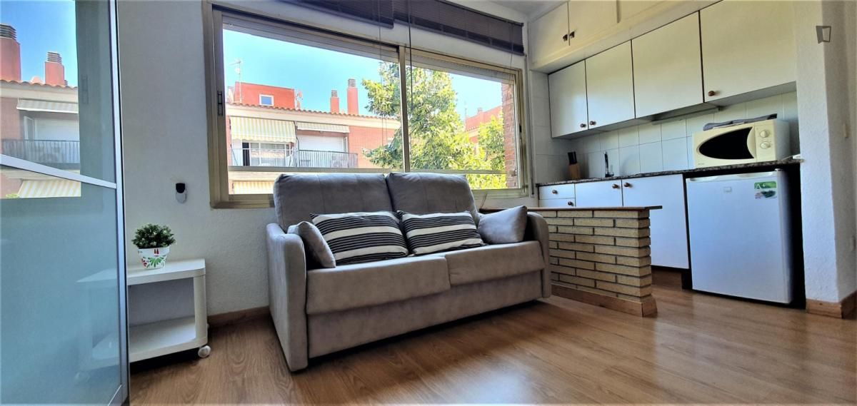 Wohnzimmer von Wohnung miete in Lloret de Mar mit Möbliert, Waschmaschine und Mikrowelle