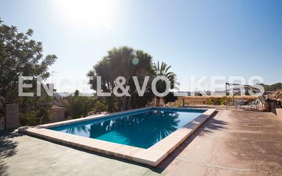 Swimming pool of House or chalet for sale in Llíria  with Air Conditioner, Private garden and Terrace