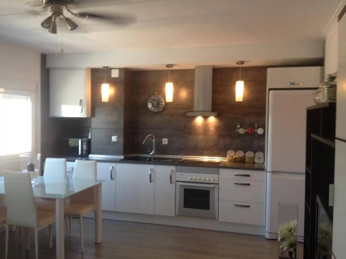 Apartamento con piscina en alquiler en Platja de la Pobla de Farnals